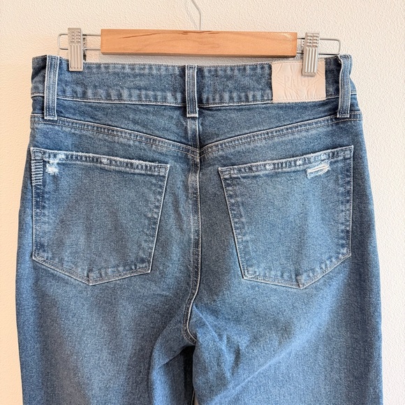 PAIGE Sasha Wide Leg Jean Lovejoy Distressed Size 29 - Picture 9 of 11
